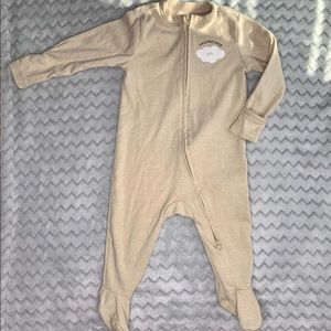 Old navy two way zip footed pajama